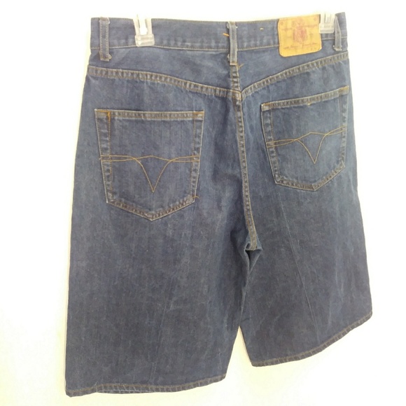 Member's Property Blue Jean Shorts - Picture 2 of 3